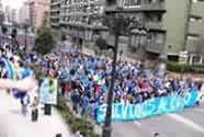 manifestaci&oacute;n por las calles