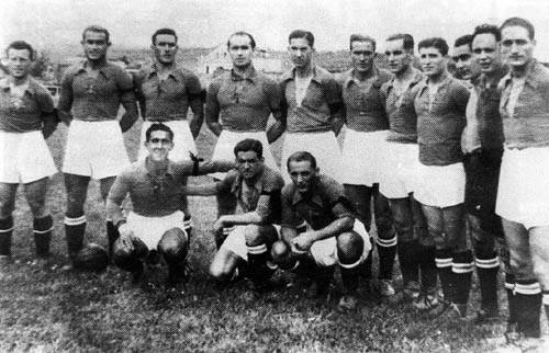 alineación 1940